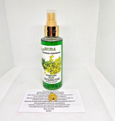 PERFUME RUDA FEROMONAS / RUE ATRAE BUENA SUERTE PROTECCION LIMPIA FORTUNA 1PC