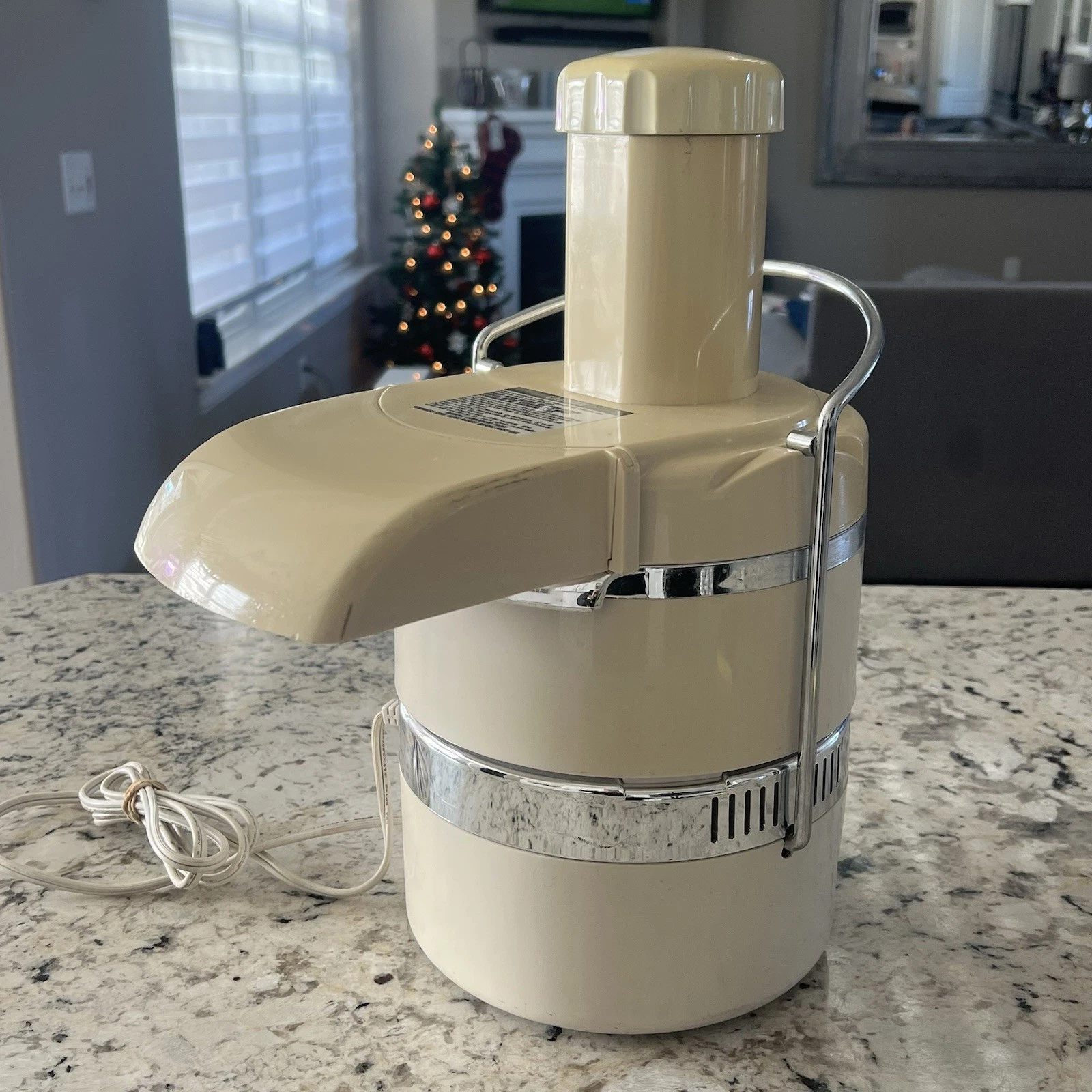 Jack LaLanne's Power Juicer Model CL-003AP Original Classic Tested Works