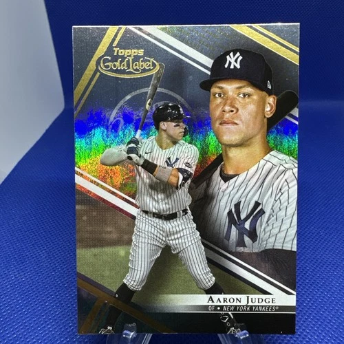 2021 Topps Gold Label Aaron Judge #43 Class 1 New York Yankees Baseball Card MLB
