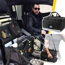 Patrol Bag Military Car Seat Organizer Storage Police Duty Tactical Molle Travel