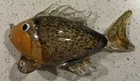Beautiful Unique Hand Blown Murano Style Glass Fish Sculpture