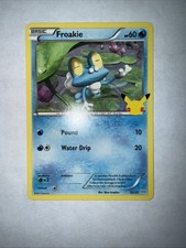 Pokémon TCG Froakie Regular Card 22/25 McDonald's 25th Celebrations LP