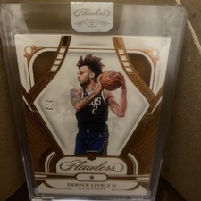 2023-24 Panini Flawless Dereck Lively II RC Diamond Encased  3/3  set card #42 