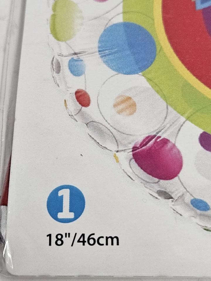 18 inch HAPPY 12th BIRTHDAY FOIL BALLOON NEW IN SEALED PACK PARTY QUALATEX - Image 3 of 4