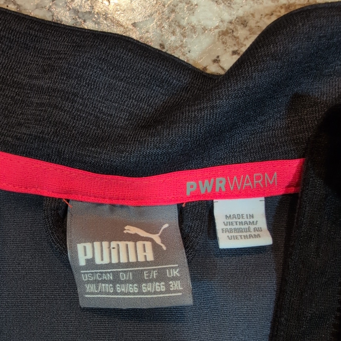 Puma Half-Zip Performance Pullover with Chest Zip… - image 2