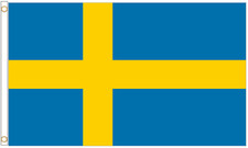 Sweden Polyester Flag - Choice of Sizes