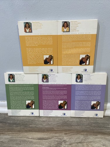Winsor Pilates 5 VHS Fitness Lot Ab Bun Thigh Body Sculpting Basics 20 Minute - Picture 2 of 18
