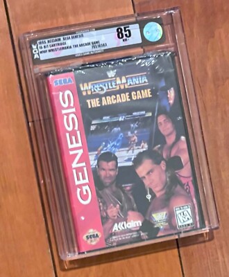 WWF WrestleMania: The Arcade Game (Sega Genesis, 1995) for sale