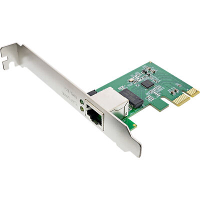 InLine  Gigabit Netzwerkkarte, 1x RJ45 2.5Gb/s, PCIe x1, inkl. LP-Slotblech