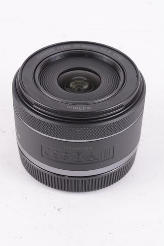 Canon RF 16mm f/2.8 STM Wide Angle Prime Mirrorless Camera Lens - Picture 2 of 6