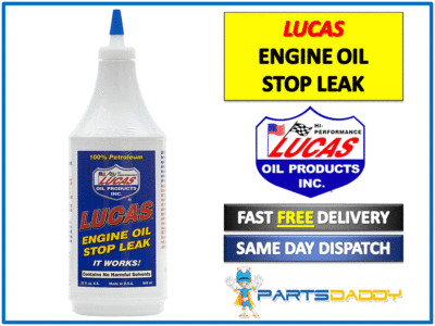 LUCAS ENGINE OIL STOP LEAK 946ml Stops Leaks Rejuvenates Seals ...