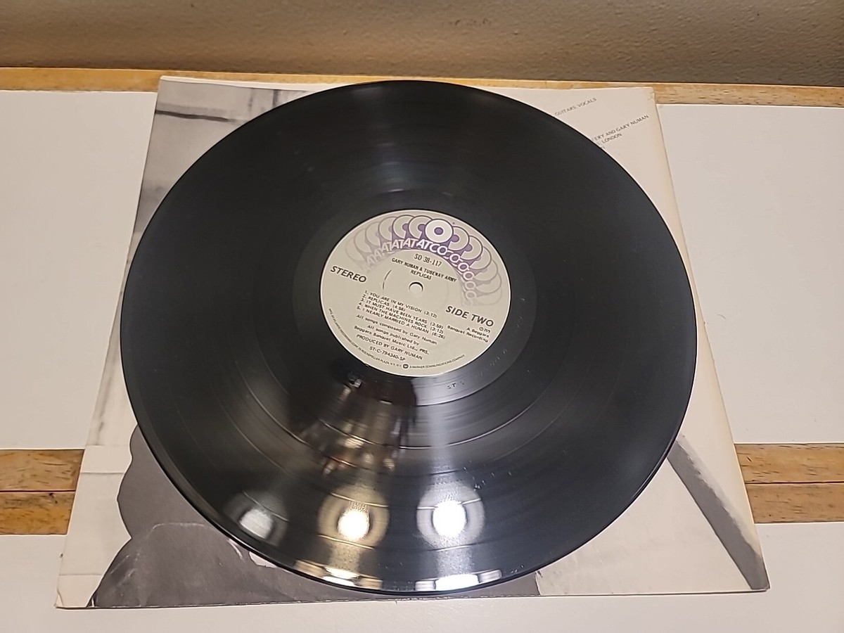 Gary Numan Tubeway Army Replicas Vinyl LP Record Album PROMO