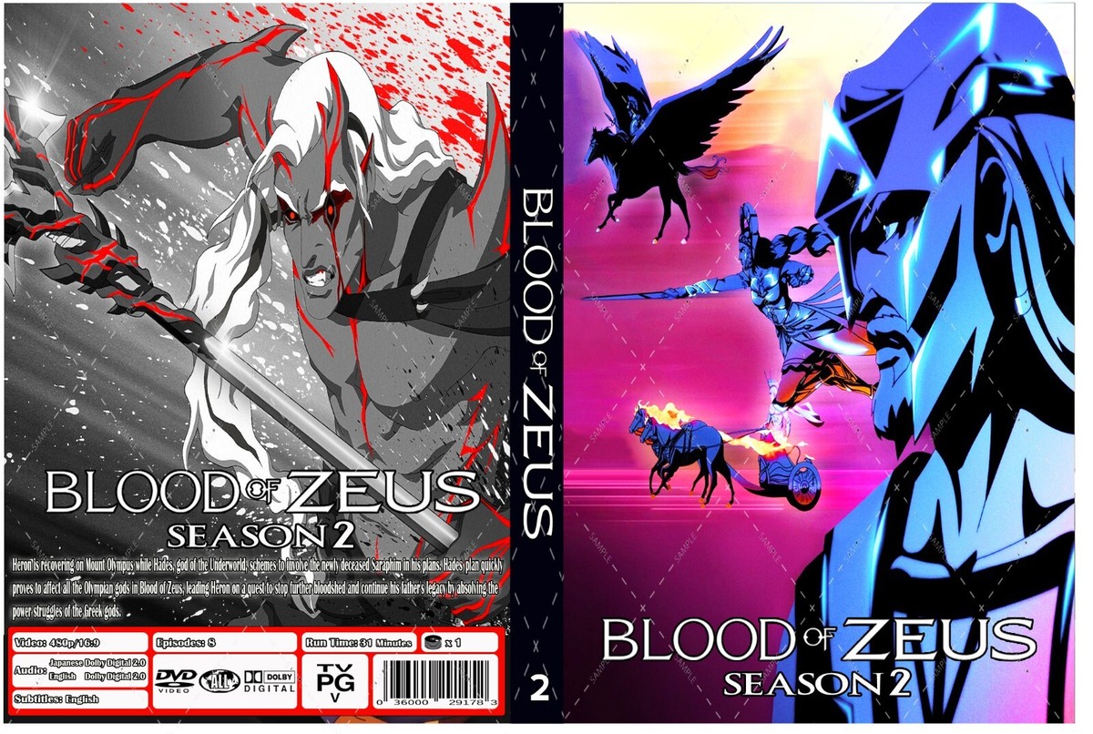Blood of Zeus Anime Serie Season Dual Audio English/Japanese