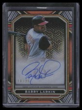 2023 Topps Tribute Iconic Perspectives Autographs Orange Barry Larkin Auto 18/25
