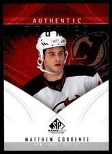 2009-10 SP Game Used Matthew Corrente Rookie /699 New Jersey Devils #155