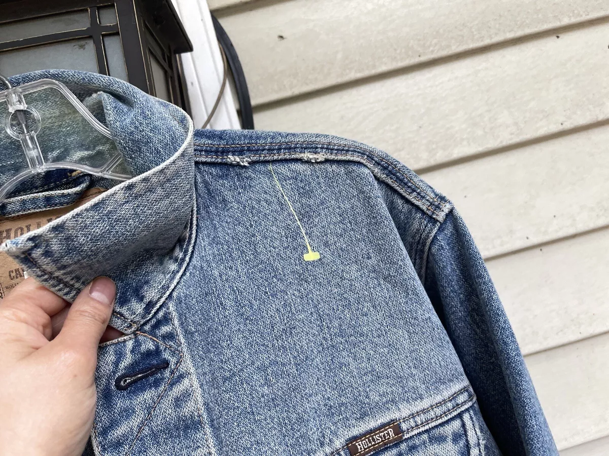 Hollister jean cheap jacket