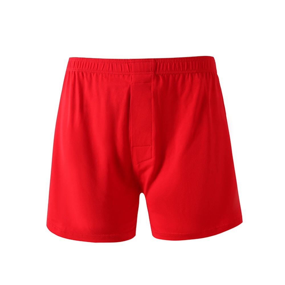 Mens Cotton Boxer Sleep Shorts Boxer Briefs Pajamas Short Bottoms
