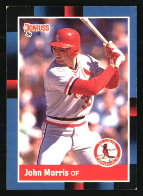 John Morris 1988 Donruss #480 BASEBALL Card