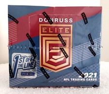 2021 Donruss Elite Football FOTL Hobby Box - Factory SEALED - FREE Shipping