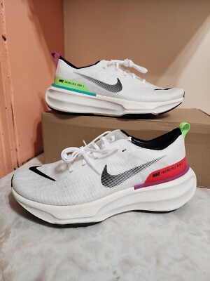 Nike ZOOMX INVINCIBLE RUN FLYKNIT 3 Mens Shoes White FJ1046-100 VNDS Sz 7.5 Nike ZOOMX INVINCIBLE RUN FLYKNIT 3 FJ1046-100 VNDS Mens Sz  main image 4
