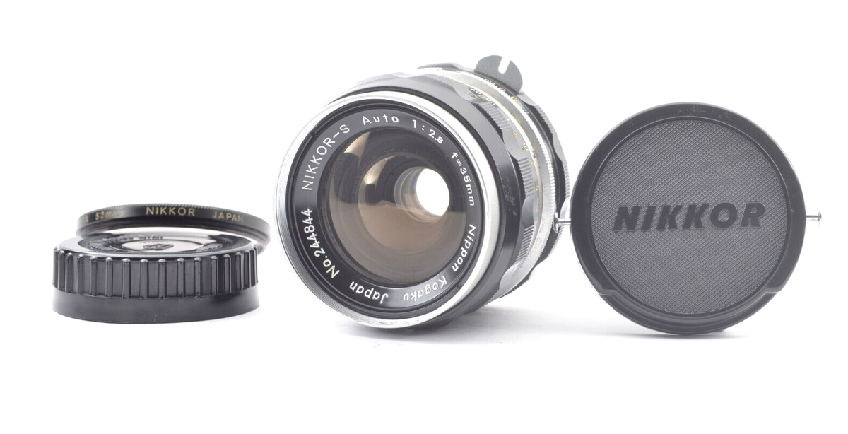 RARE!!!【Top Mint】Nikon NIKKOR-S Auto 35mm f/2.8 Non Ai Lens From