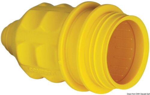 MARINCO Yellow Watertight PVC Cap for Male Dock Side Plug - Afbeelding 1 van 1