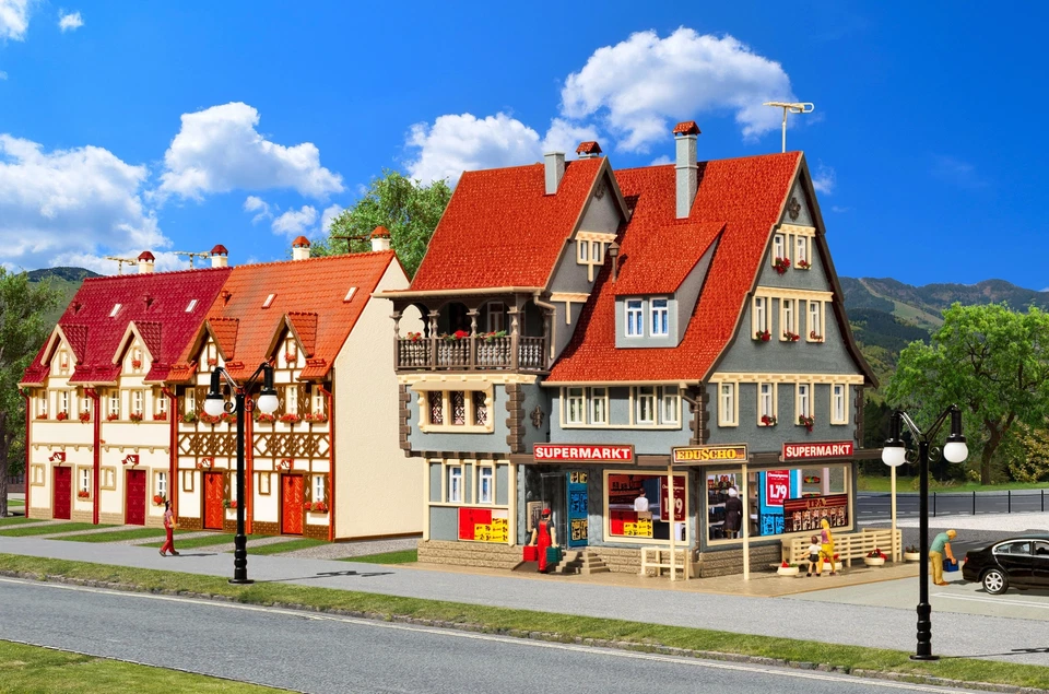 Vollmer 43660 HO Supermarket - Image 2 of 4