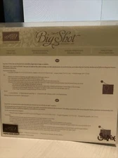 Stampin' Up Big Shot Sizzix Thinlits Dies CIRCLE CARD # 133480  *NEW*