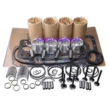 Overhaul Rebuild Kit for Yanmar 4JH4E 4JH5E Marine Pleasure Engine Parts