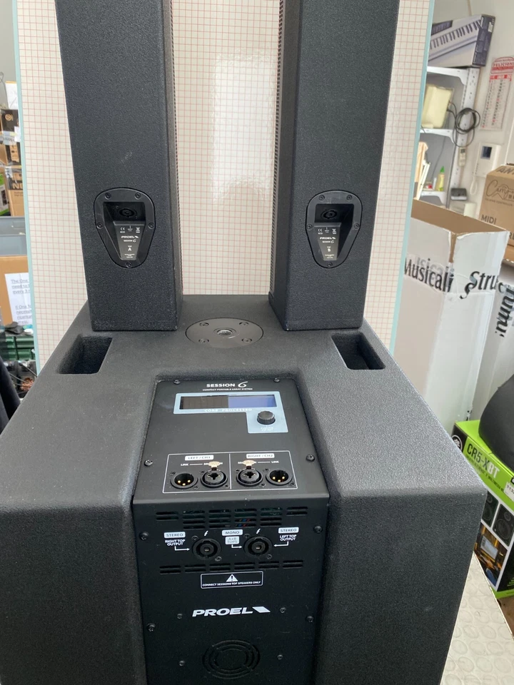 1COPPIA !  "SESSION6" 2.1 Col./1.Sub Attivo/2400Wp./spl129db, APERTO . - Immagine 3 di 4