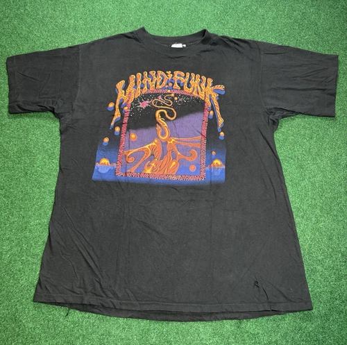 Mind Funk Alternative 90s Band Tee Psychedelic Funk 1990s vintage concert t-shirt, vintage, size L, single stitch, B+ condition