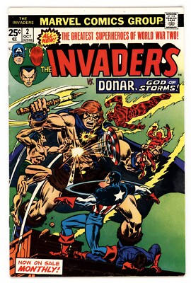Invaders (2nd Series) #2 VF 8.0 1975 John Romita Sr. Cover