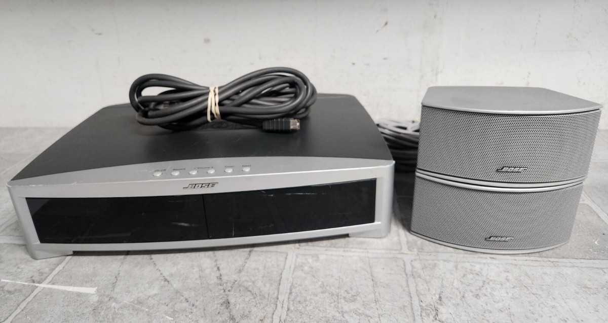 Bose AV3-2-1 IIl Media Center Speakers w/Speakers & NO REMOTE | eBay