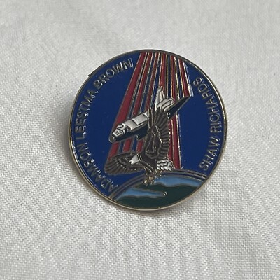 Nasa Space Shuttle Columbia STS-28 PinAdamson Leestma Brown KG