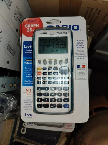 Casio Graph 35+E -Calculatrice Graphique / Mode examen - NEUVE0