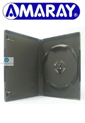 1 x 4 Wege Disk Stack Holding Hub Schwarz DVD 14mm Wirbelsäule Leer Neu Case Amaray