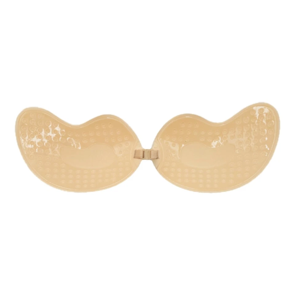 Sujetador autoadhesivo sin tirantes reutilizable acolchado invisible adhesivo push up para mujer Foto 3 de 4