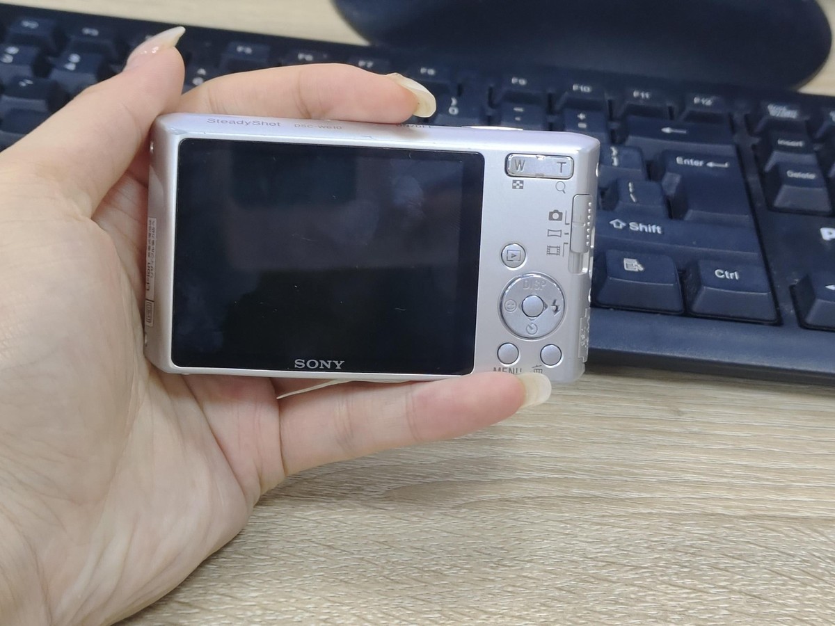 SONY Cyber Shot DSC-W610 Silver 14.1MP Digital Camera 4x Zoom