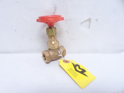249958 New-No Box; Milwaukee Valve 600X3/8 Bronze Needle Valve; 3/8NPT; 200PSI