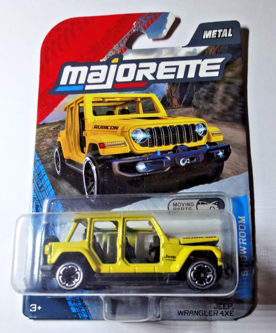 Majorette - Jeep Wrangler 4XE Rubicon - Showroom Premium Cars 2025  Moving Parts