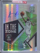 2018-19 Panini Spectra In the Zone Neon Green Prizm 5/49 Allen Crabbe Auto s3g