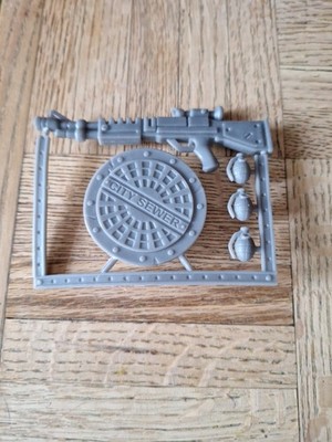 TMNT Super 7 Ultimates Rocksteady Weapons Rack