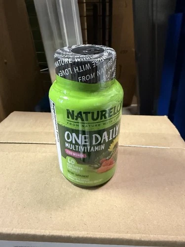 NATURELO ONE DAILY Multivitamin for Women 60 Vegetarian Capsules EXP 3/10/27
