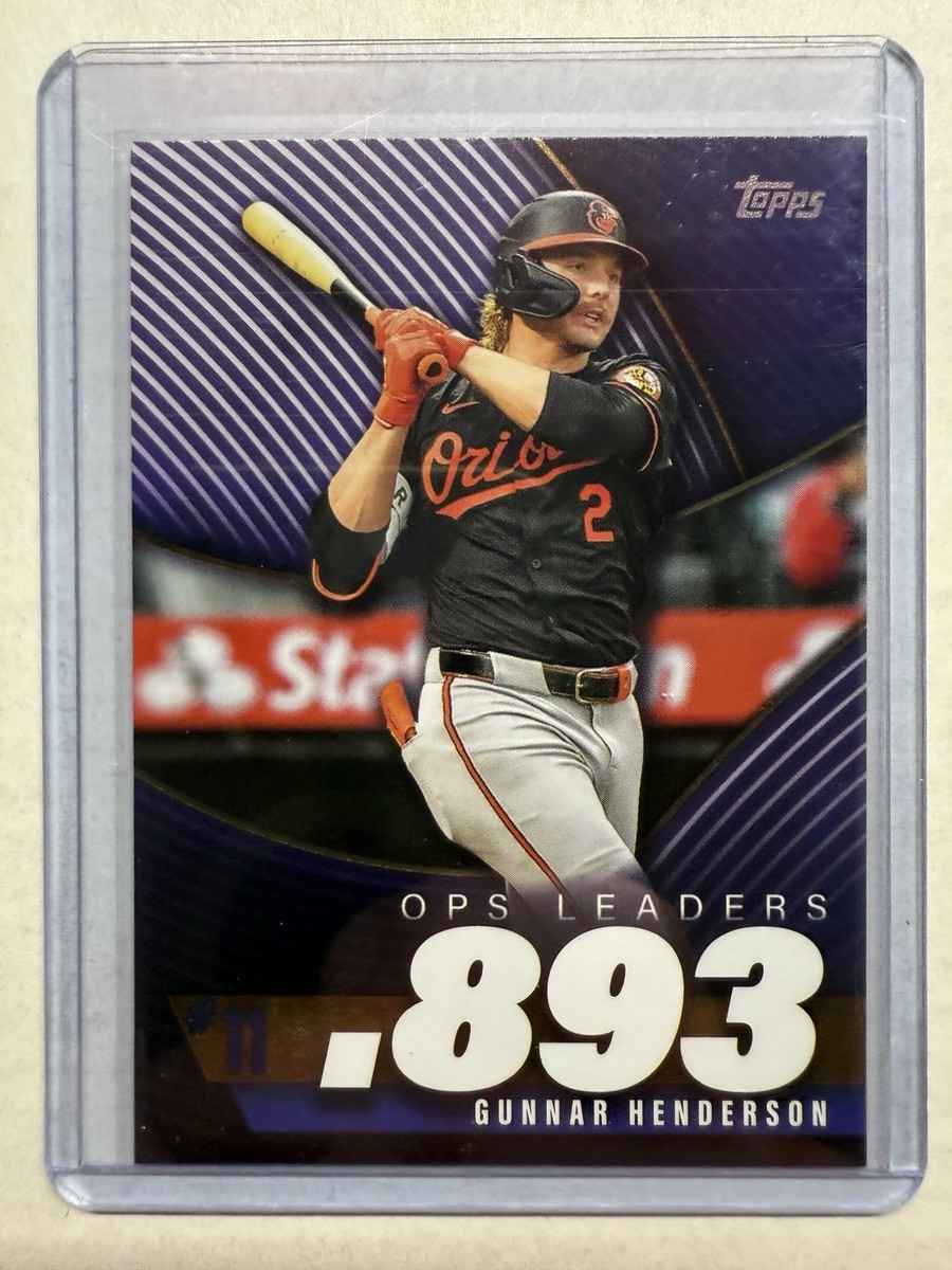 2025 Topps Series 2 - OPS Leaders - Gunnar Henderson #OPS-11