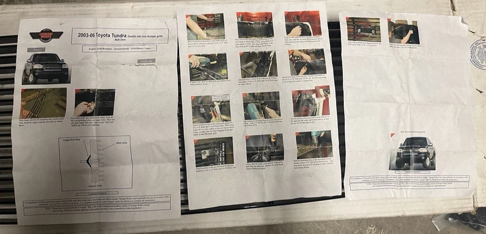 Rejilla Billet 2003-2006 Toyota Tundra Foto 2 de 2