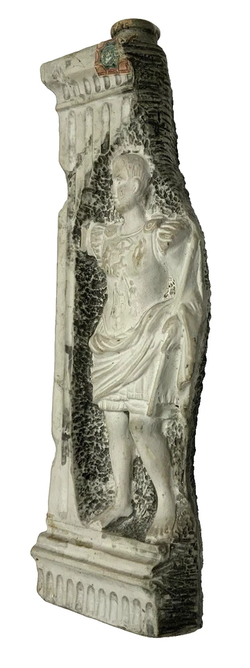 Ancienne BOUTEILLE à sujet sujet antique egyptien biscuit de porcelaine GARNIER - Photo 2/4