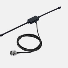 20-1300MHz Wideband Dipole BNC Male Adhesive Mount Police Scanner Radio Antenna