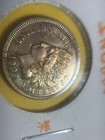1909 Indian Cent Struck On 1909 Gold $2.5 Planchet unc high grade