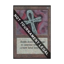 WOTC MtG Collector's Ed Ankh of Mishra (CE) (R) EX