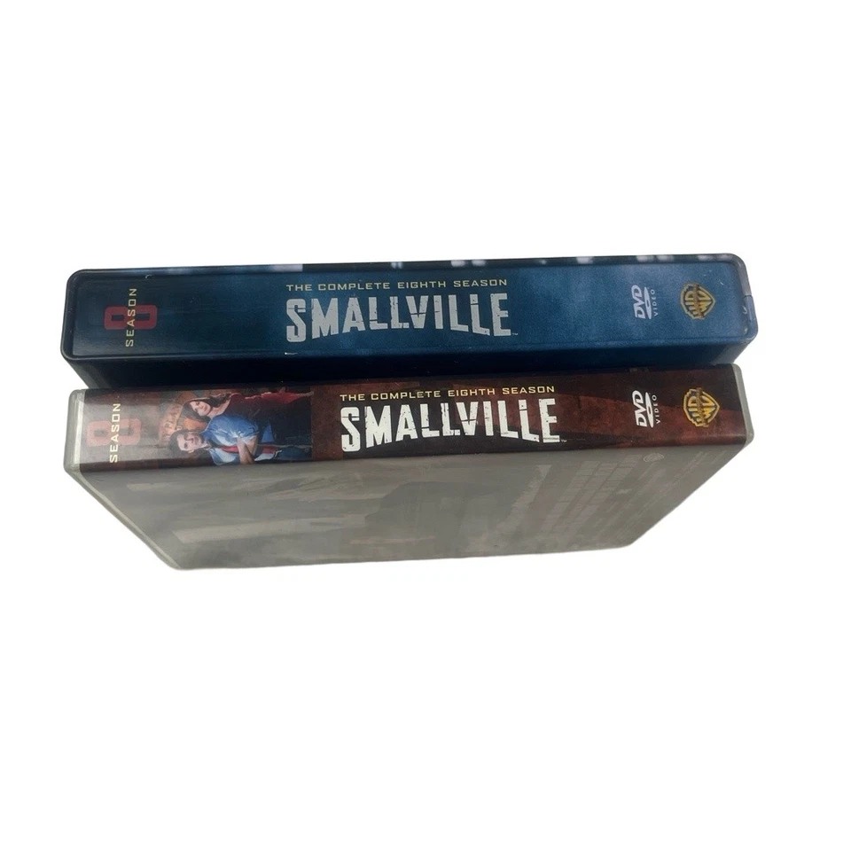 Warner Bros Smallville полный восьмой сезон DVD набор супергерой SciFi 6 диск - Изображение 3 из 4